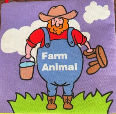 Snowie Soft Crinkle Cloth Book ( Farm Animals)